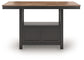 Wildenauer Counter Height Dining Table and 4 Barstools Signature Design by Ashley®