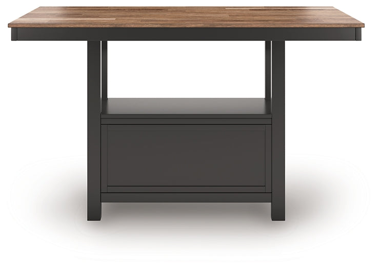 Wildenauer Counter Height Dining Table and 4 Barstools Signature Design by Ashley®