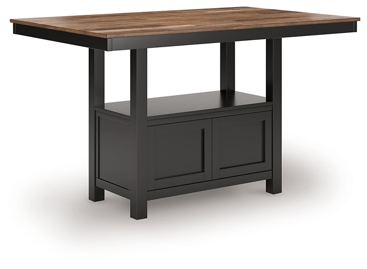 Wildenauer Counter Height Dining Table and 4 Barstools Signature Design by Ashley®