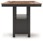 Wildenauer Counter Height Dining Table and 4 Barstools Signature Design by Ashley®