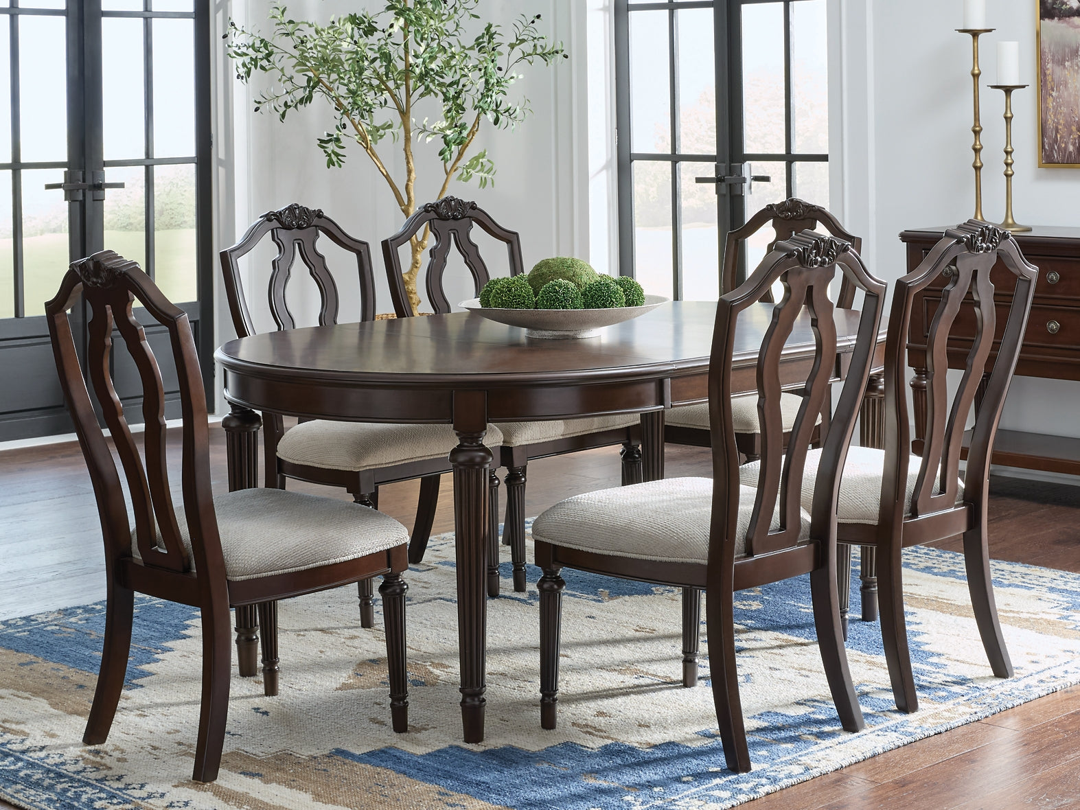 Lavinton Dining Table and 6 Chairs Signature Design by Ashley®