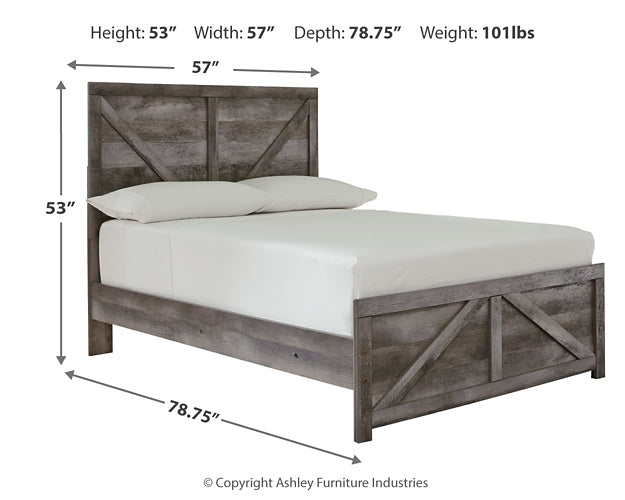 Wynnlow  Crossbuck Panel Bed Signature Design by Ashley®