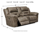 Stoneland DBL REC PWR Loveseat w/Console Signature Design by Ashley®