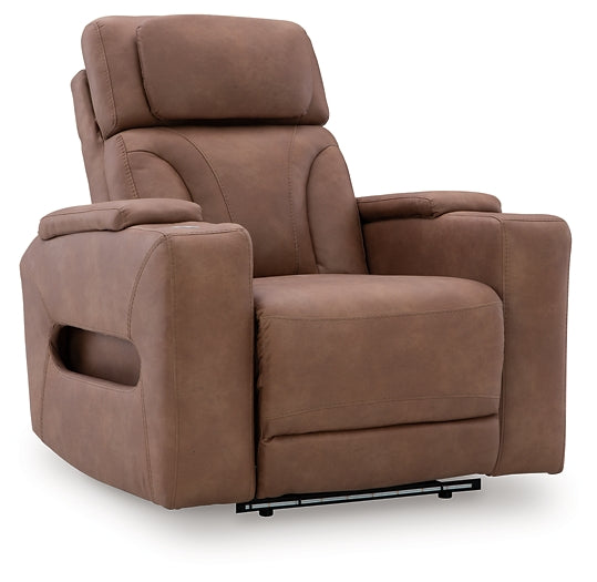 Clean-Slate PWR Recliner/ADJ Headrest Signature Design by Ashley®