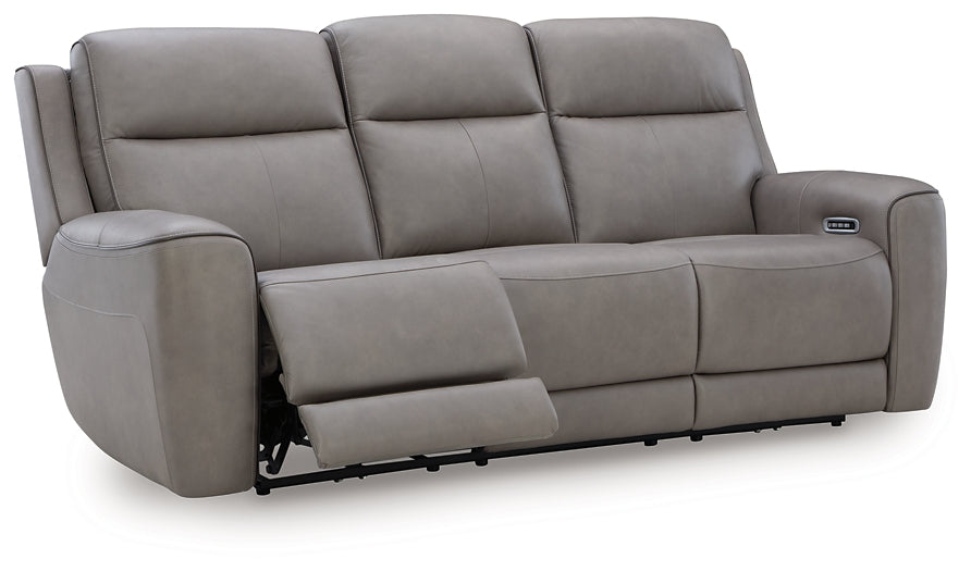 5Z-Comfort PWR REC Sofa with ADJ Headrest Signature Design by Ashley®