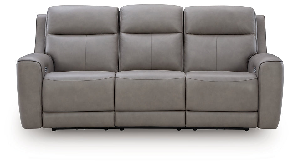 5Z-Comfort PWR REC Sofa with ADJ Headrest Signature Design by Ashley®