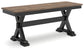 Wildenauer Dining Table and 4 Chairs and Bench Signature Design by Ashley®