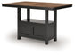 Wildenauer Counter Height Dining Table and 6 Barstools Signature Design by Ashley®