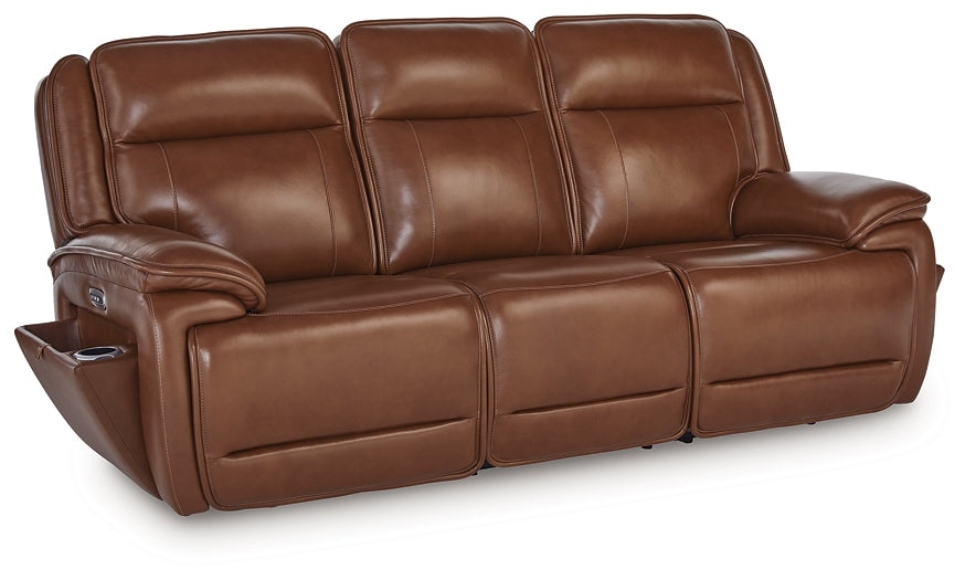 Healy Pier PWR REC Sofa with ADJ Headrest Signature Design by Ashley®