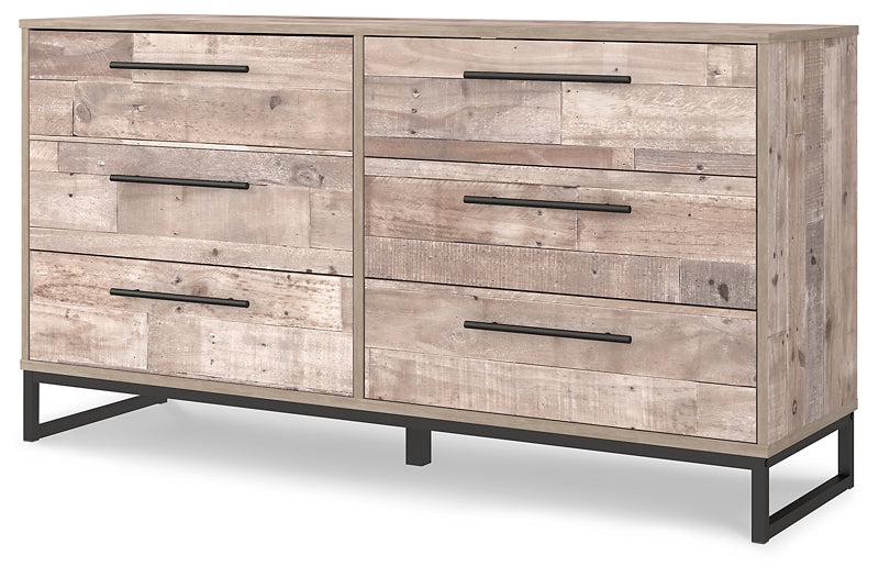 Neilsville Queen Platform Bed with Dresser, Chest and Nightstand Signature Design by Ashley®