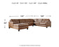 Baskove 4-Piece Sectional with Chaise Signature Design by Ashley®