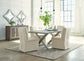 Krystanza Dining Table and 4 Chairs with Storage Millennium® by Ashley