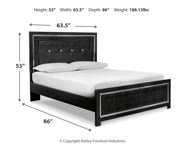 Kaydell  Upholstered Panel Bed Signature Design by Ashley®