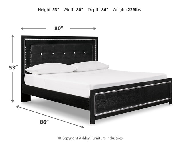 Kaydell  Upholstered Panel Bed Signature Design by Ashley®