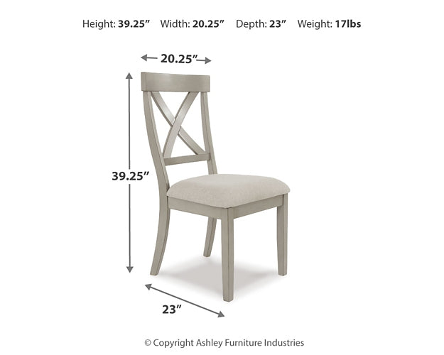 Parellen Dining UPH Side Chair (2/CN) Signature Design by Ashley®