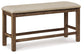 Moriville Counter Height Dining Table and 4 Barstools and Bench Signature Design by Ashley®