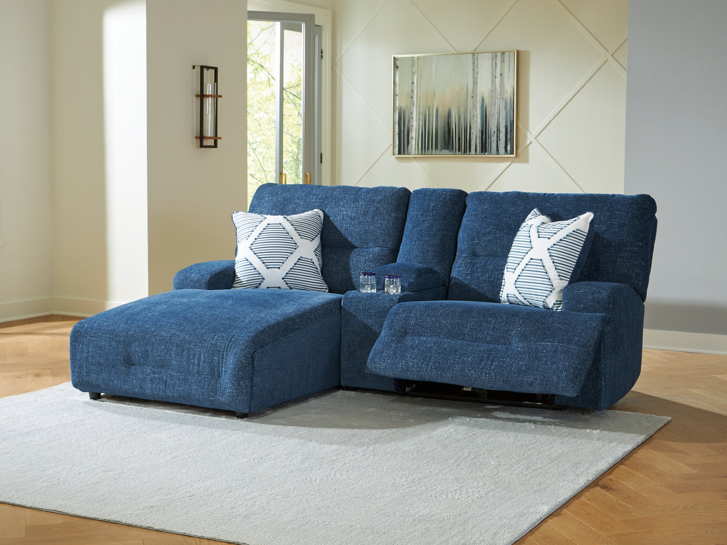 Acklen Place 3-Piece Power Reclining Sectional Sofa with Chaise Signature Design by Ashley®