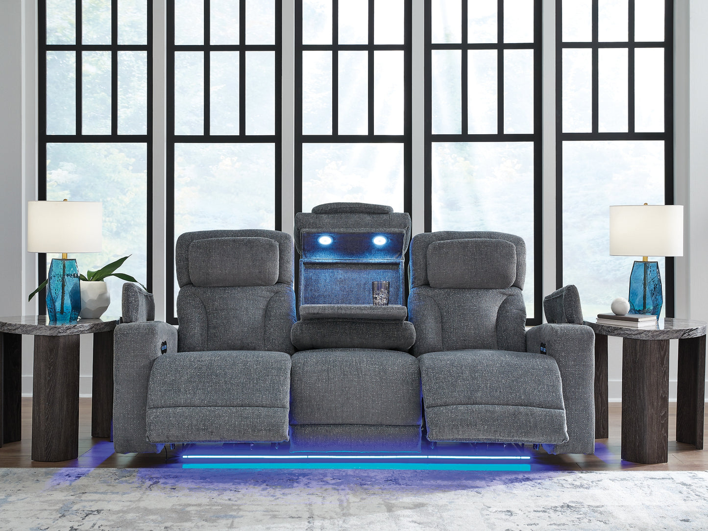 Studio Cave PWR REC Sofa with ADJ Headrest Signature Design by Ashley®