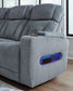 Studio Cave PWR REC Sofa with ADJ Headrest Signature Design by Ashley®