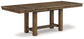 Moriville Dining Table and 4 Chairs and Bench with Storage Signature Design by Ashley®