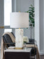 Linderfield Alabaster Table Lamp (1/CN) Signature Design by Ashley®