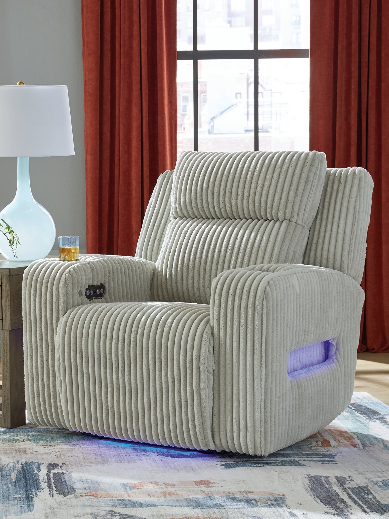 Forest Lake PWR Recliner/ADJ Headrest Signature Design by Ashley®