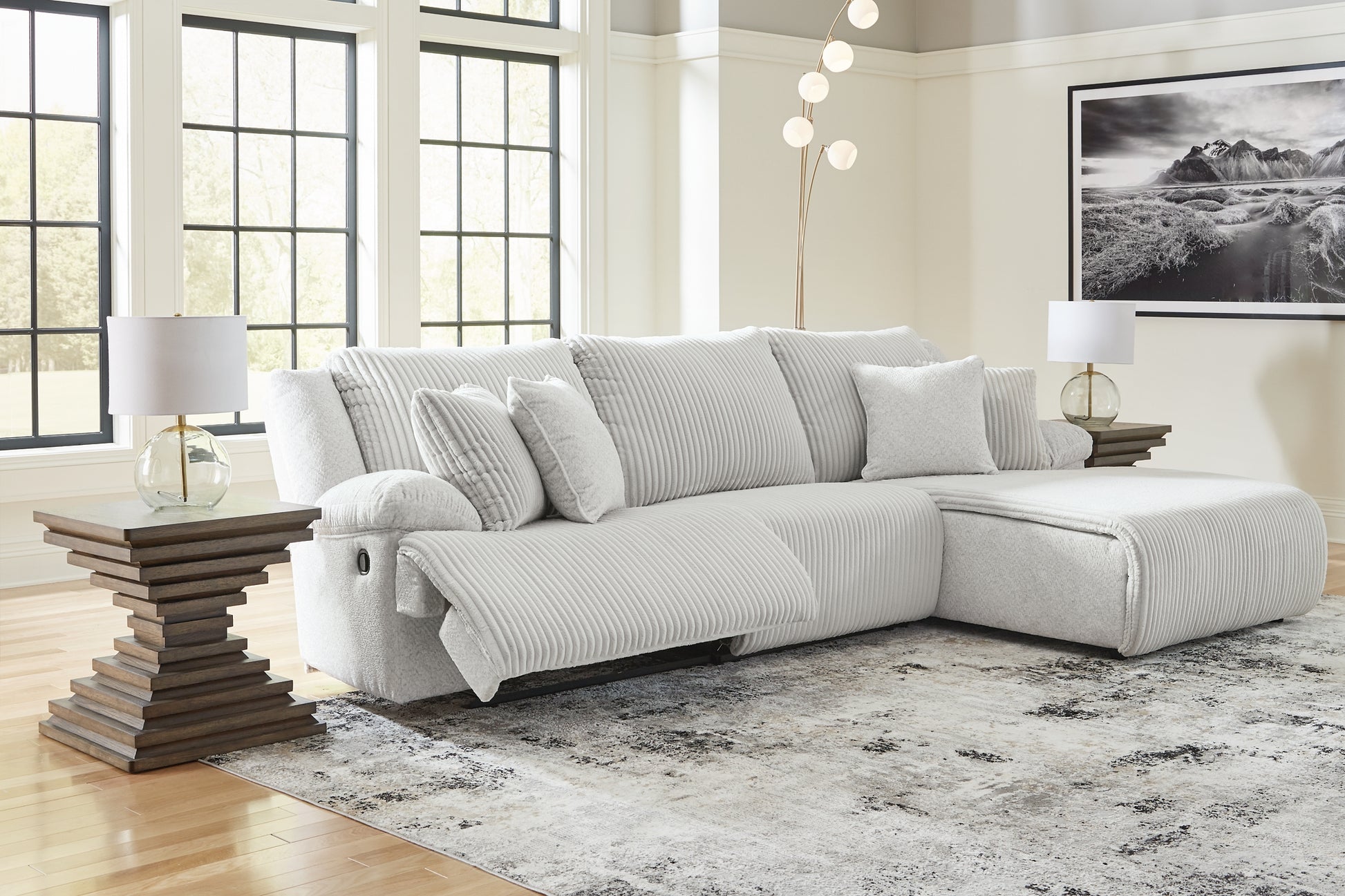 Top Tier 3-Piece Sectional Sofa Chaise Signature Design by Ashley®