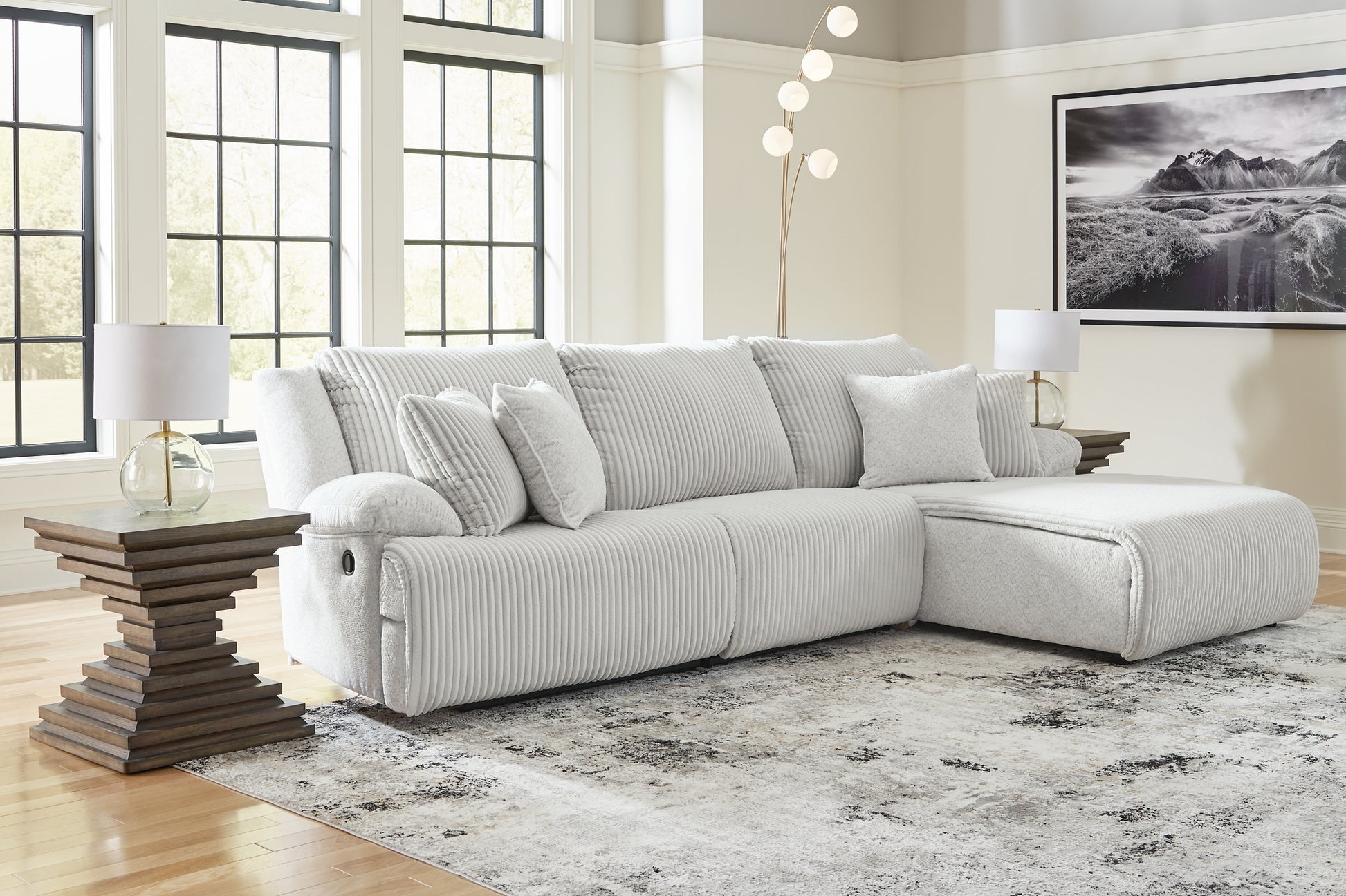 Top Tier 3-Piece Sectional Sofa Chaise Signature Design by Ashley®