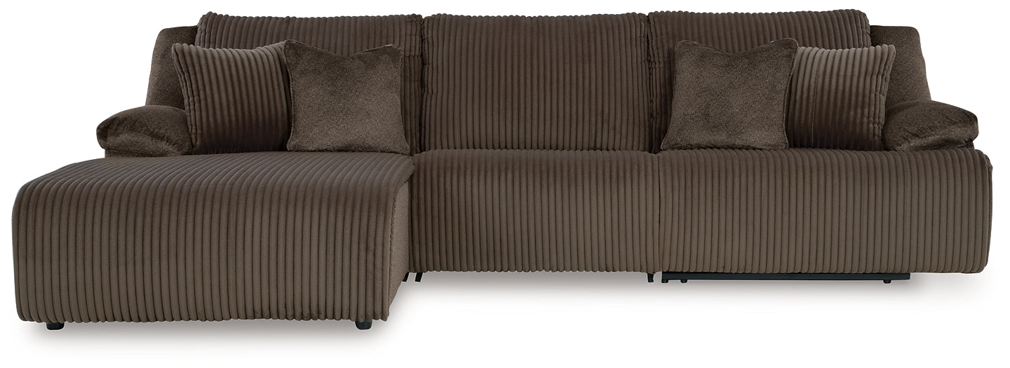 Top Tier 3-Piece Sectional Sofa Chaise Signature Design by Ashley®