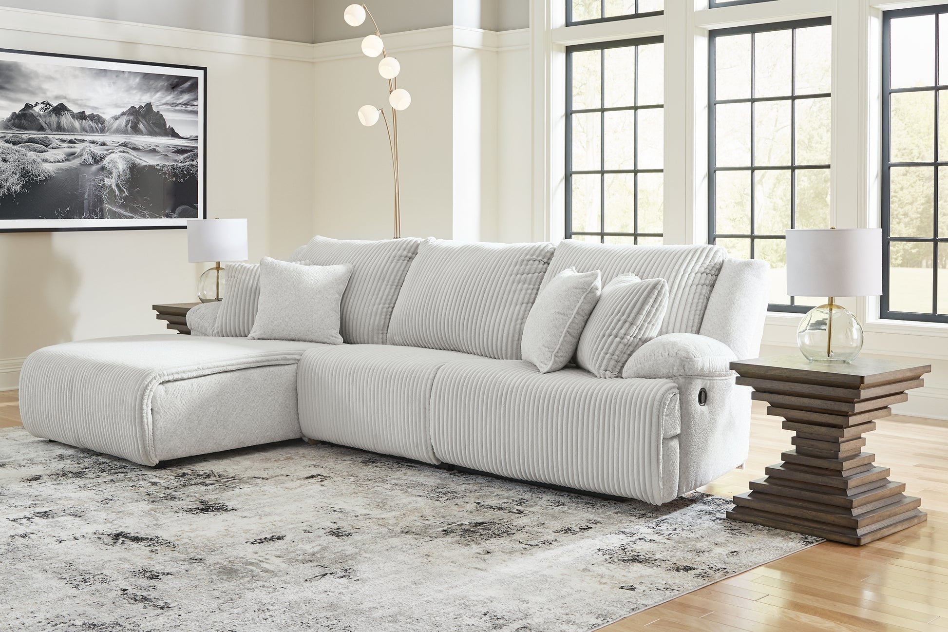 Top Tier 3-Piece Sectional Sofa Chaise Signature Design by Ashley®