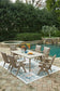 Cliff Trails Outdoor Dining Table and 6 Chairs Signature Design by Ashley®