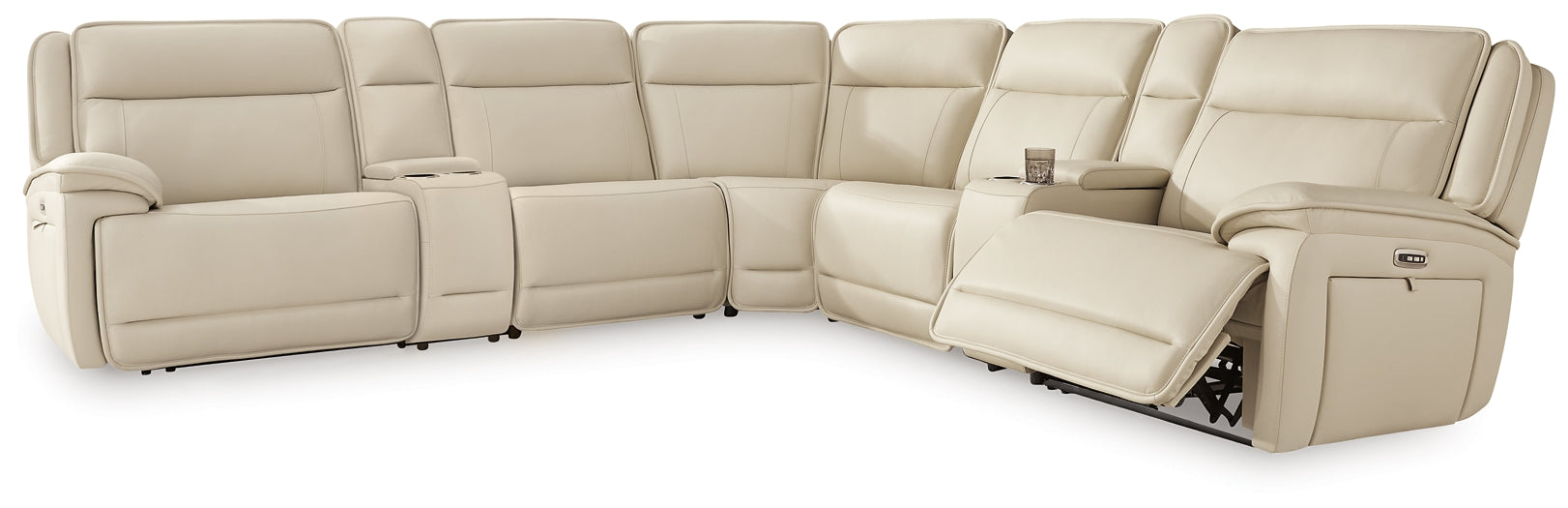 Double Deal 7-Piece Reclining Sectional with 2 Consoles Signature Design by Ashley®