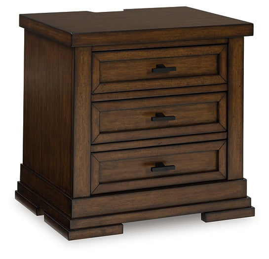 Taffenbrook Three Drawer Night Stand Benchcraft®