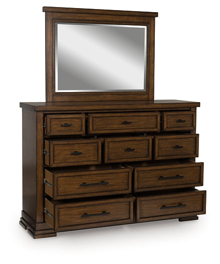 Taffenbrook Dresser and Mirror Benchcraft®