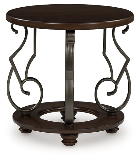 Frallyn Round End Table Signature Design by Ashley®