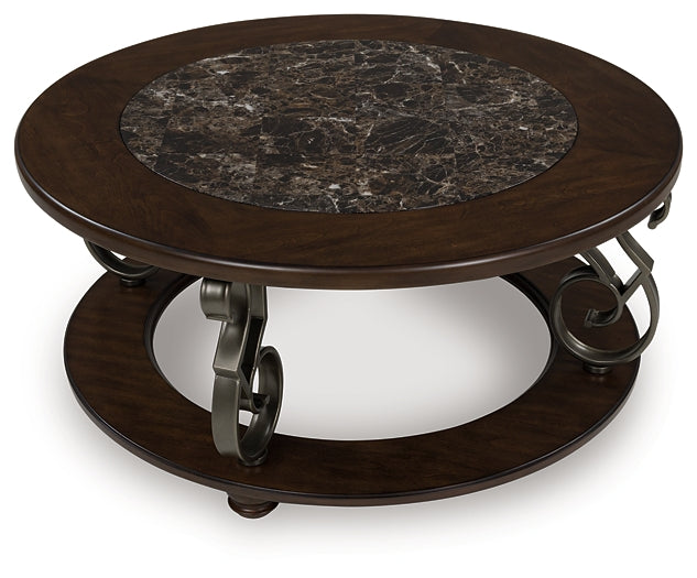 Frallyn Round Cocktail Table Signature Design by Ashley®