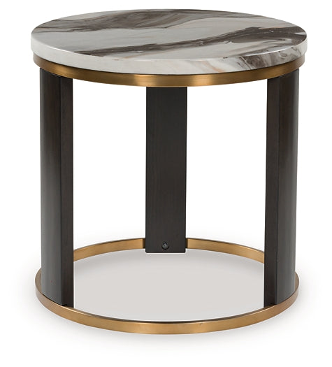 Jazmore Round End Table Signature Design by Ashley®