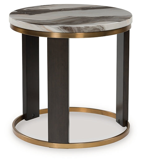 Jazmore Round End Table Signature Design by Ashley®