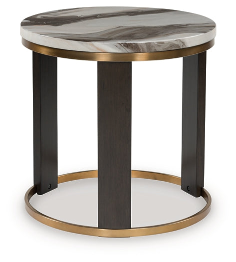 Jazmore Round End Table Signature Design by Ashley®