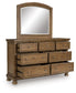 Feddinger Dresser and Mirror Signature Design by Ashley®