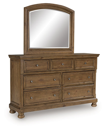 Feddinger Dresser and Mirror Signature Design by Ashley®