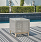 Seton Creek 2 Outdoor Lounge Chairs with End Table Signature Design by Ashley®
