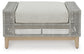Seton Creek Outdoor Lounge Chair and Ottoman Signature Design by Ashley®