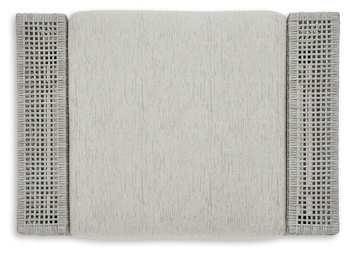 Seton Creek Outdoor Lounge Chair and Ottoman Signature Design by Ashley®