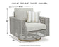 Seton Creek Outdoor Lounge Chair and Ottoman Signature Design by Ashley®