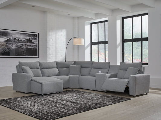 Modmax 6-Piece Power Reclining Sectional with Chaise Signature Design by Ashley®