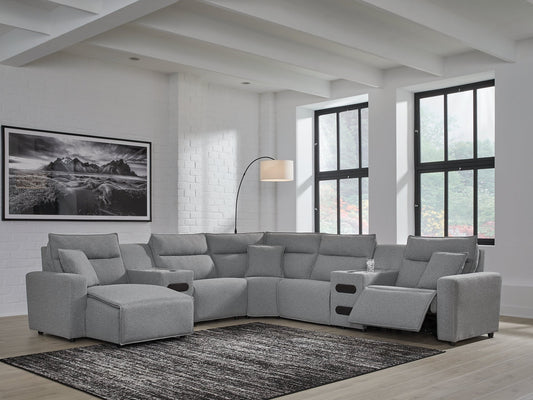 Modmax 7-Piece Power Reclining Sectional with Chaise Signature Design by Ashley®