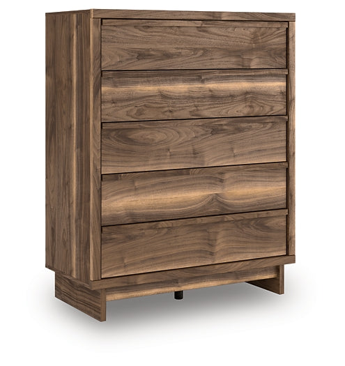 Chirason Five Drawer Wide Chest Signature Design by Ashley®