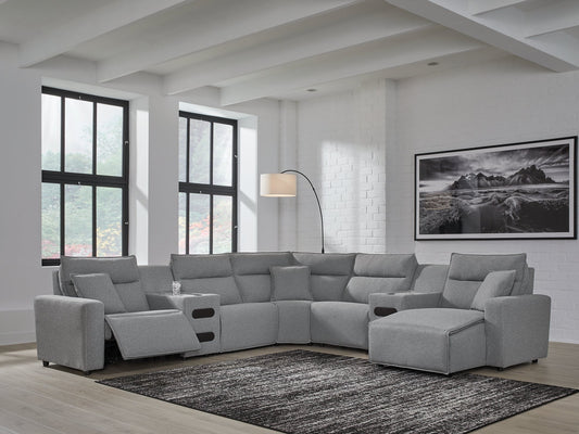 Modmax 7-Piece Power Reclining Sectional with Chaise Signature Design by Ashley®