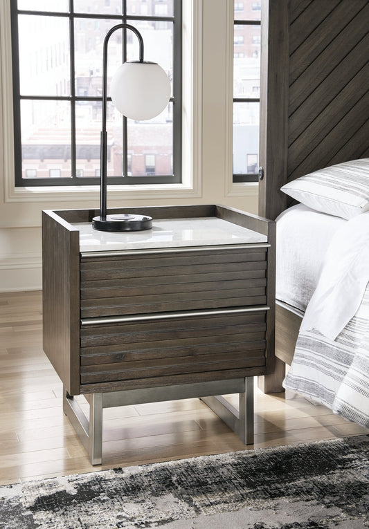 Arkenton Two Drawer Night Stand Ashley®